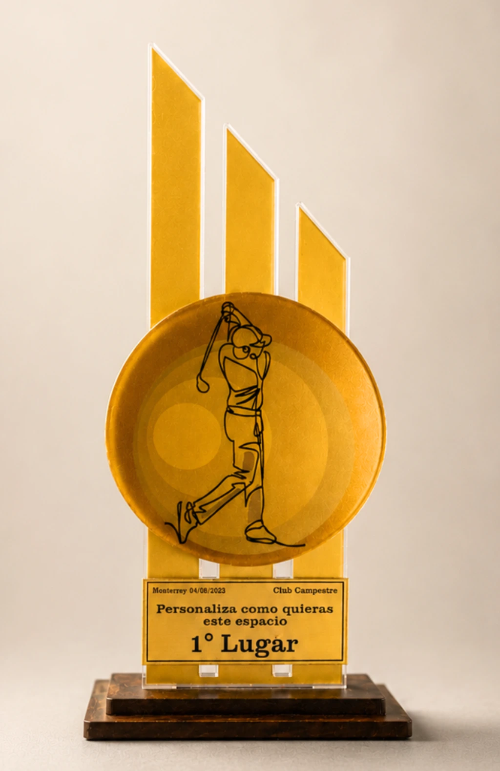 trofeo de golf